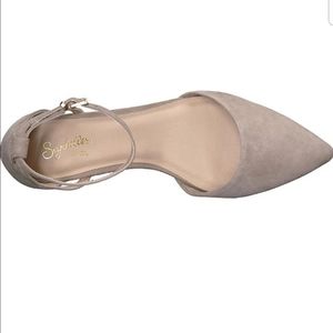 NIB Seychelles Plateau Flats - Taupe Suede